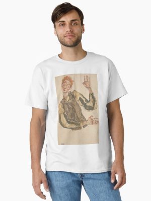 egon schiele best paintings, egon schiele artwork Classic T-Shirt