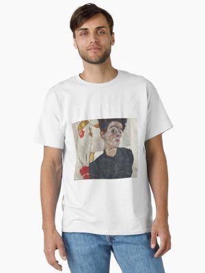egon schiele best paintings, egon schiele artwork Classic T-Shirt