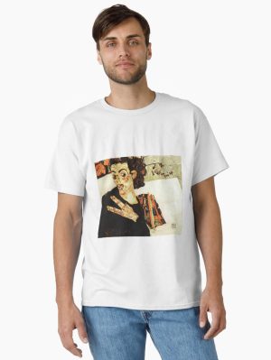 egon schiele best paintings, egon schiele artwork Classic T-Shirt
