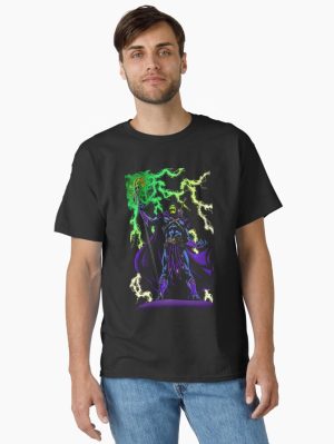 Skeletor GraySkull castle motu he man barbarian 80s cartoons toys heman Classic T-Shirt
