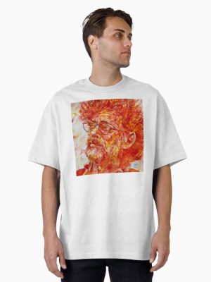 TERENCE MCKENNA - watercolor portrait .1 Oversized T-Shirt