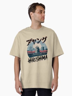 Japan City – Hiroshima Oversized T-Shirt
