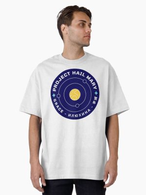 Project Hail Mary - Mission Patch Oversized T-Shirt