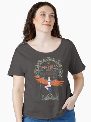 The Sorceress Teela-Na in Art Nouveau Relaxed Fit T-Shirt