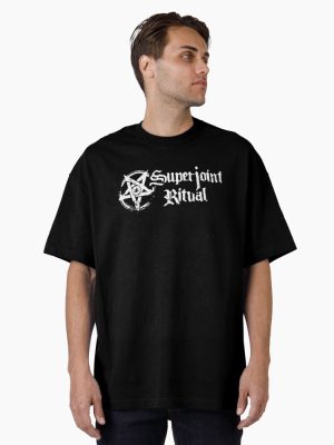 Superjoint Ritual Band Logo Classic  Oversized T-Shirt