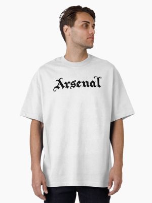 Arsenal (black) Oversized T-Shirt