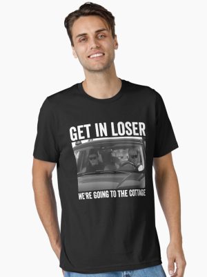Get In Loser We're Going To The Cottage , Im Coming To The Cottage - Heated Rivalry Essential T-Shirt