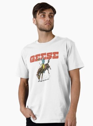 Geese (Retro Cowboy) Premium T-Shirt