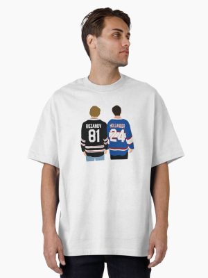 Rozanov 81 & Hollander 24 | heated rivalry Oversized T-Shirt