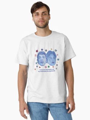 Heated Rivalry I have two boyfriends Ilya Rozanov Shane Hollander Connor Storrie Hudson Williams Classic T-Shirt