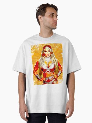 Tiffany Stratton Comic Pop Art Oversized T-Shirt