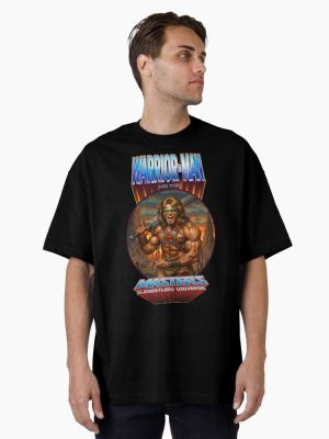 Warrior-Man And The Masters Of The Wrestling Universe Oversized T-Shirt
