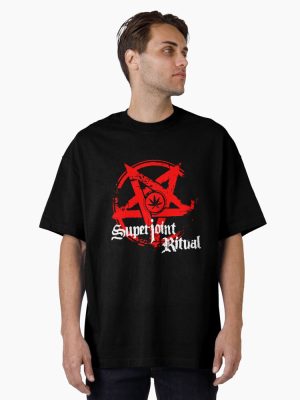 Superjoints Ritual Band  Oversized T-Shirt