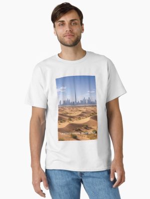 United Arab Emirates Travel Art Classic T-Shirt