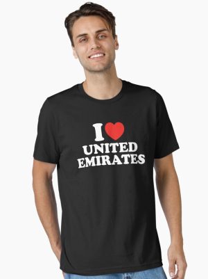 I Love United Emirates Essential T-Shirt