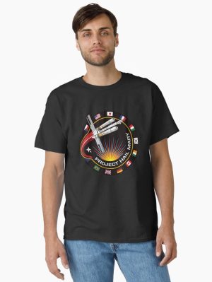 Project Hail Mary Space Mission Rocket Sci Fi Fan Design Classic T-Shirt