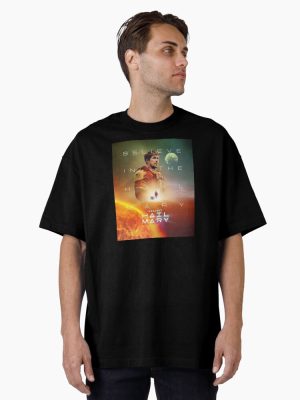 Project Hail Mary Movie Oversized T-Shirt