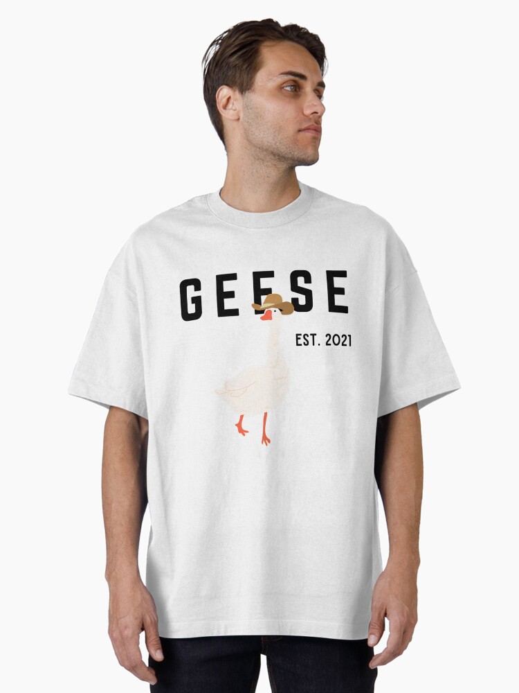 Geese Band Graphic Oversized T-Shirt