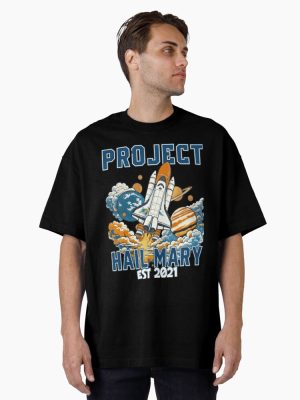 Project Hail Mary Comfort Colors Shirt Oversized T-Shirt