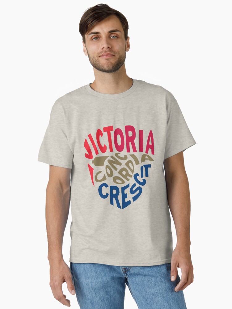 Victoria Concordia Crescit Shield Classic T-Shirt