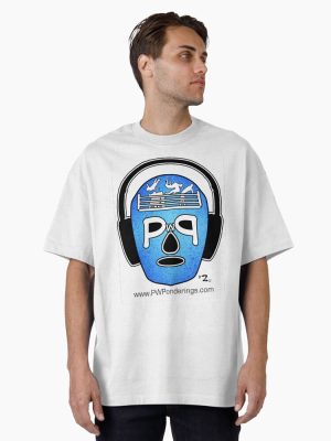 Lucha On The Brain Oversized T-Shirt