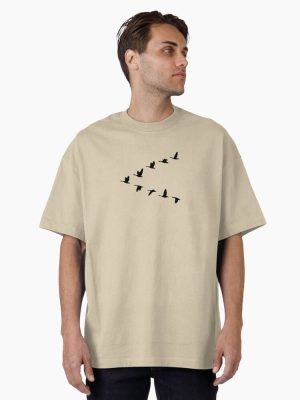 Canadian Geese Oversized T-Shirt