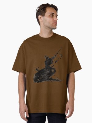 Samurai illustration  Oversized T-Shirt