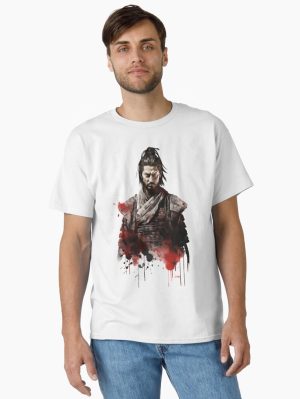Samurai watercolor Classic T-Shirt