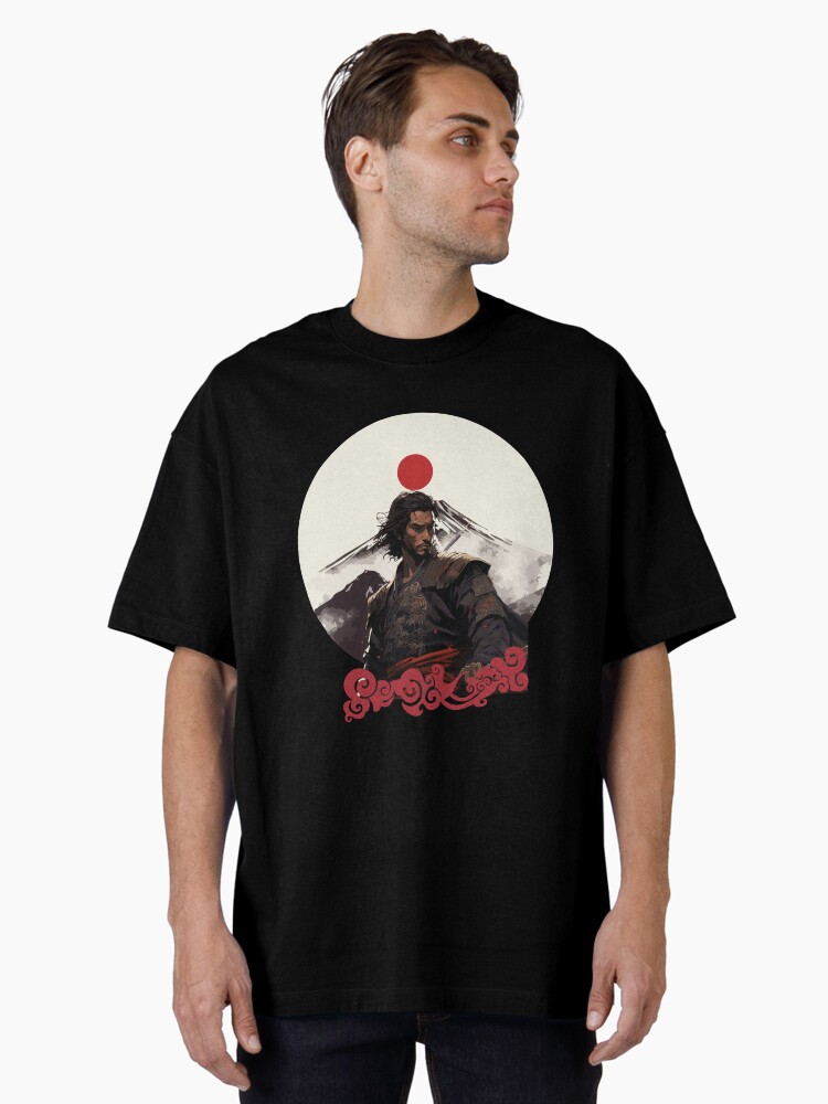 Brave Samurai Oversized T-Shirt
