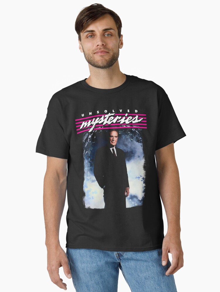 Unsolved Mysteries - Robert Stack Classic T-Shirt