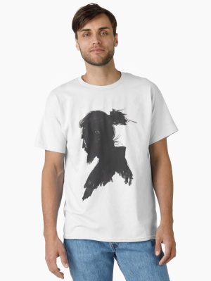 Samurai Silhouette – Striking Warrior Art Classic T-Shirt
