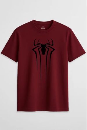 Spider Maroon T-Shirt
