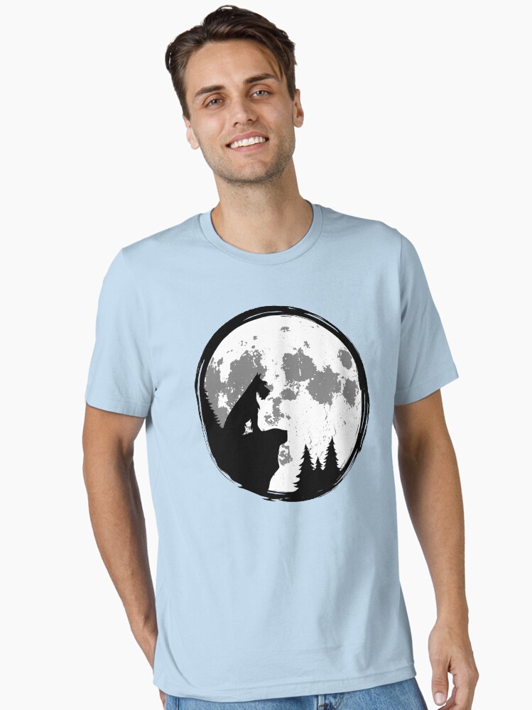 Schnauzer Moon Essential T-Shirt