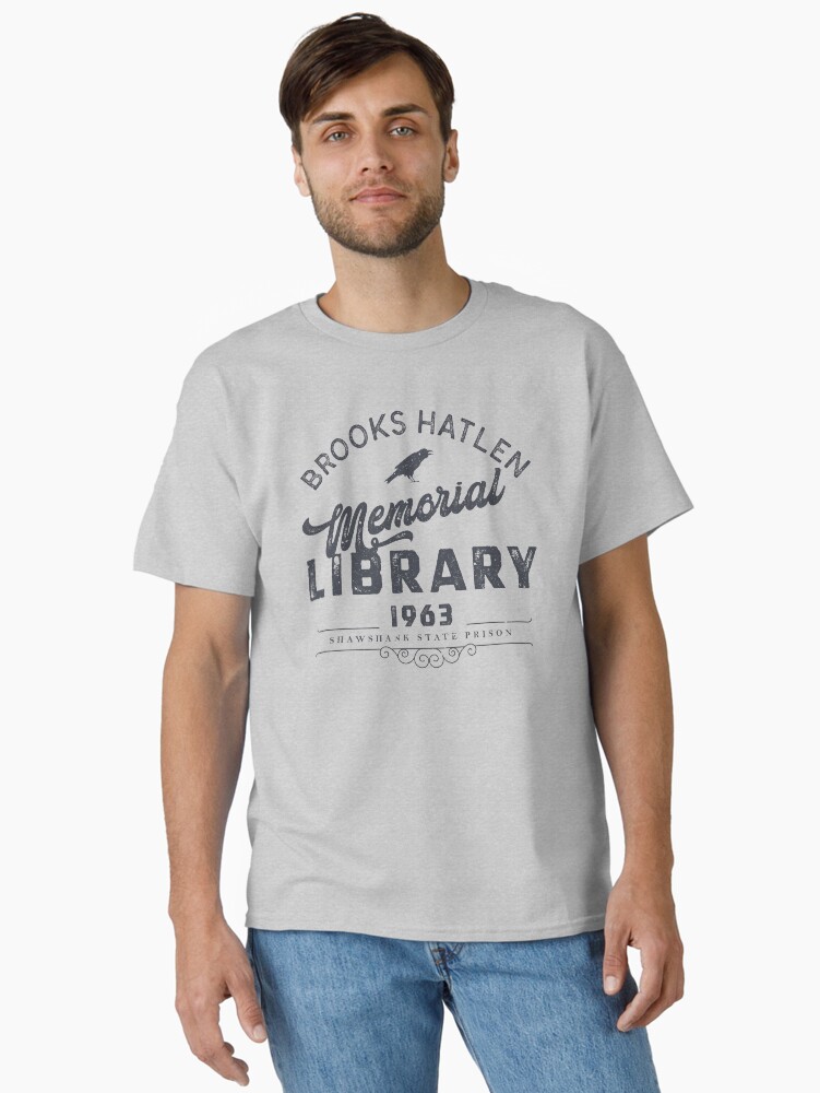 Brooks Hatlen Memorial Library - Shawshank State Prison Classic T-Shirt