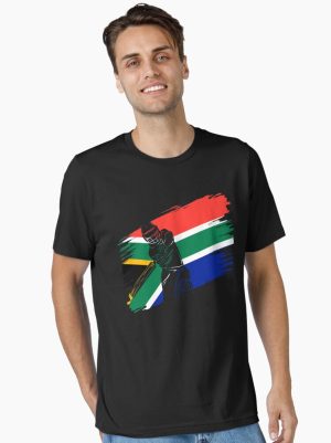South Africa Cricket Fan Funny Cricket Lover Gift Essential T-Shirt