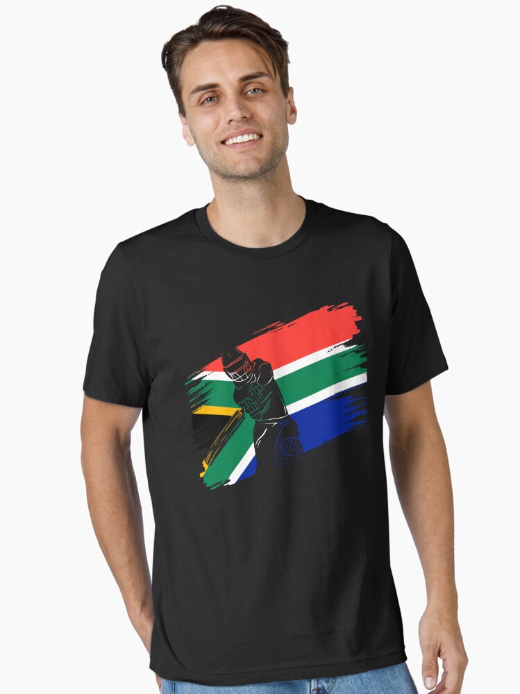 South Africa Cricket Fan Funny Cricket Lover Gift Essential T-Shirt