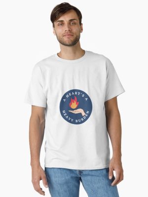 A heart's a heavy burden, howls moving castle Classic T-Shirt