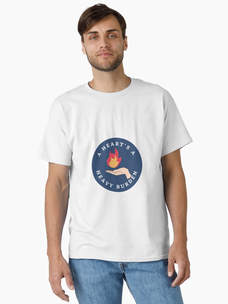 A heart's a heavy burden, howls moving castle Classic T-Shirt