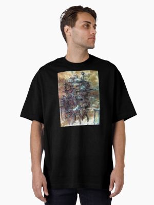 moving castle Oversized T-Shirt