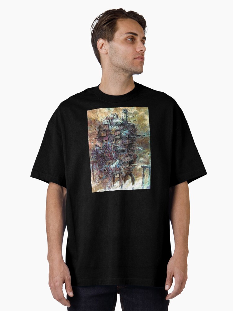 moving castle Oversized T-Shirt