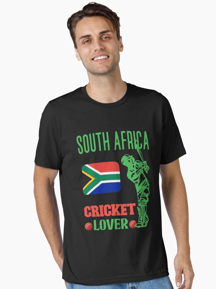 South Africa Cricket Lover, South Africa Flag, South Africa Cricket Team Fans Essential T-Shirt Essential T-Shirt