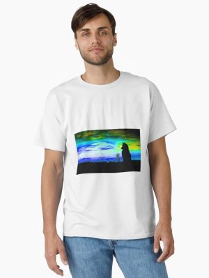 Animal Dog Bp Dog and The Beautiful Sky Classic T-Shirt