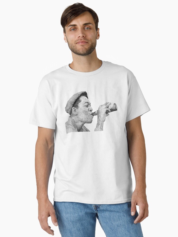 Red Drinking a Beer Classic T-Shirt