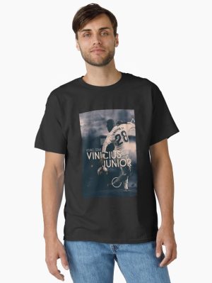 Vinicius Jr Art Wallpaper Classic T-Shirt