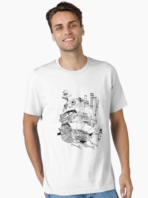 Lover Gift Howl_s Moving Castle Halloween Essential T-Shirt
