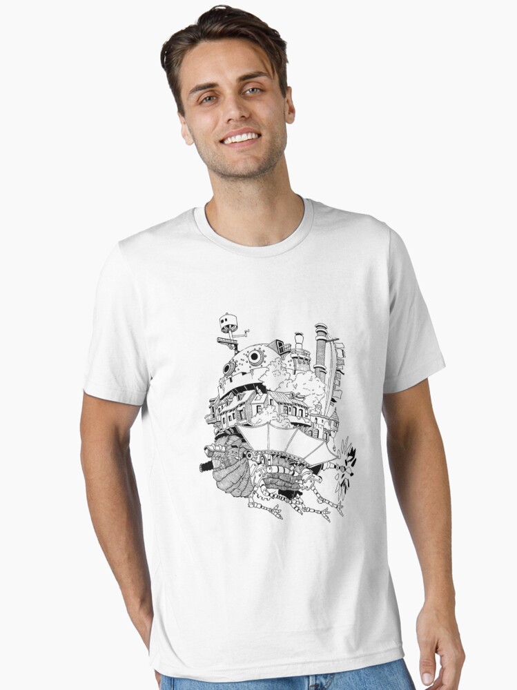Lover Gift Howl_s Moving Castle Halloween Essential T-Shirt