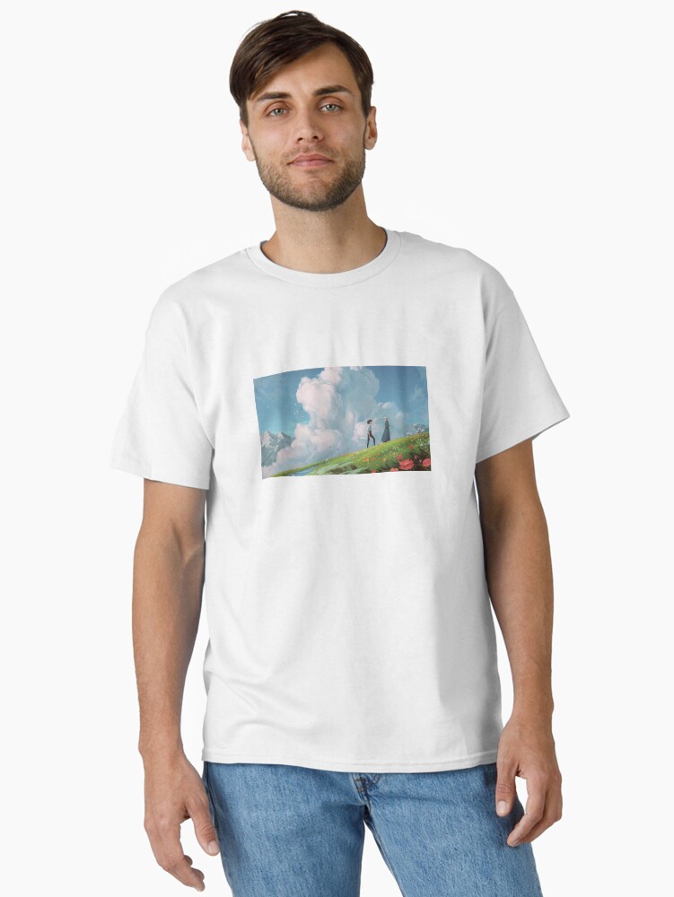 Landscape Howl and Sophie Classic T-Shirt