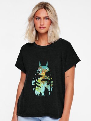 888 <<studio ghibli, totoro, my neighbor totoro, spirited away, kiky, totoro ghibli, castle totoro>> 10105 Relaxed T-Shirt