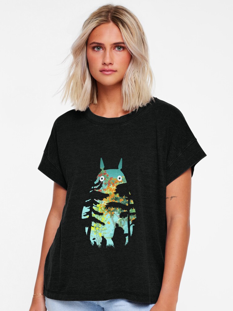 888 <<studio ghibli, totoro, my neighbor totoro, spirited away, kiky, totoro ghibli, castle totoro>> 10105 Relaxed T-Shirt