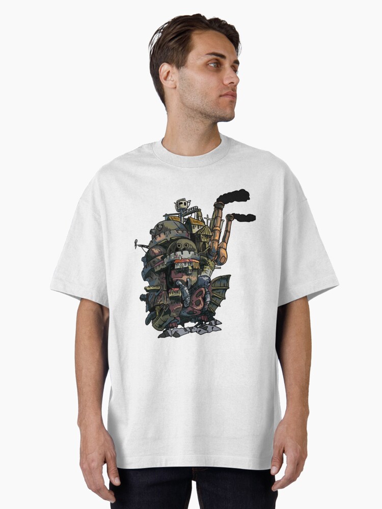 Howl_s Moving Castle Oversized T-Shirt